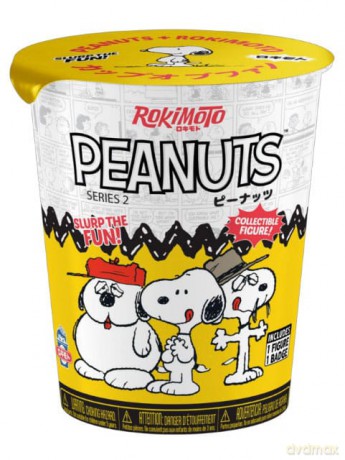 Peanuts Rokimoto Cup of Fun Blind Box Figures 10 cm Series 2 Display (12)