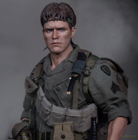 Platoon Action Figure 1/6 Sergeant Elias 30 cm