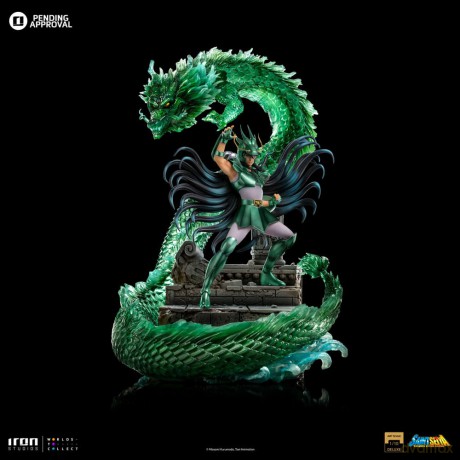 Saint Seiya Deluxe Art Scale Statue 1/10 Dragon Shiryu 38 cm