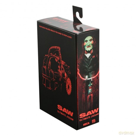 Saw Action Figure Ultimate Jigsaw Killer Red Robe 18 cm