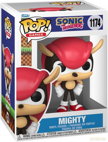 Sonic - The Hedgehog POP! Movies Vinyl Figures Mighty the Armadillo 9 cm