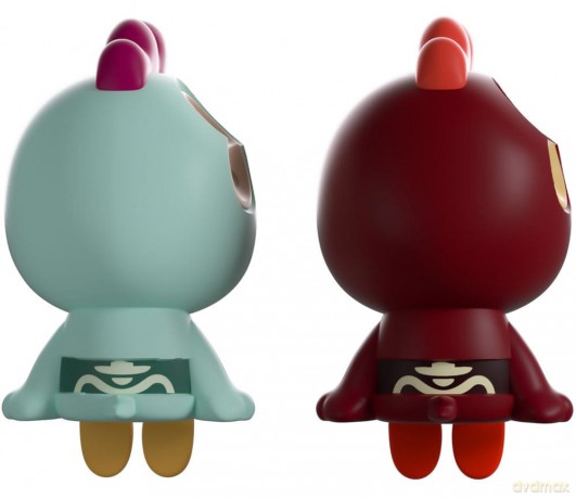 Super Animal Royale Vinyl Figures Bwoking Dead Monitor Buddiez 7 cm