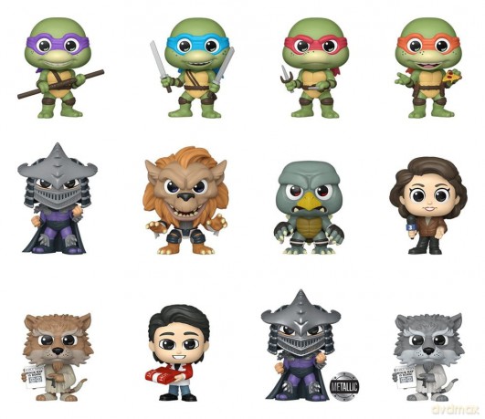 Teenage Mutant Ninja Turtles Mini Figures 5 cm The Secret of the Ooze Display (12)