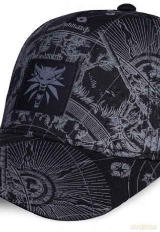The Witcher Baseball Logo Black