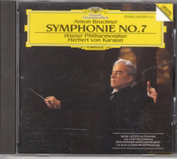 Wp Karajan: Bruckner:Sym 7 [CD]