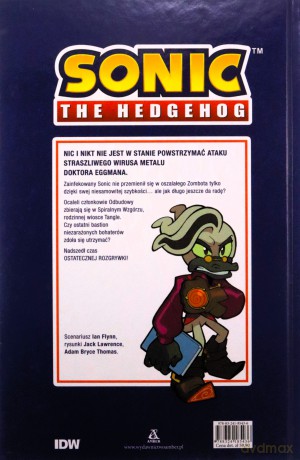 Ostatnia minuta 2. Sonic the Hedgehog (Tom 12) - IAN FLYNN, Jack Lawrence, ADAM BRYCE THOMAS [KSIĄŻKA]