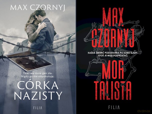 Pakiet Max Czornyj Córka nazisty / Mortalista - Max Czornyj [KSIĄŻKA]