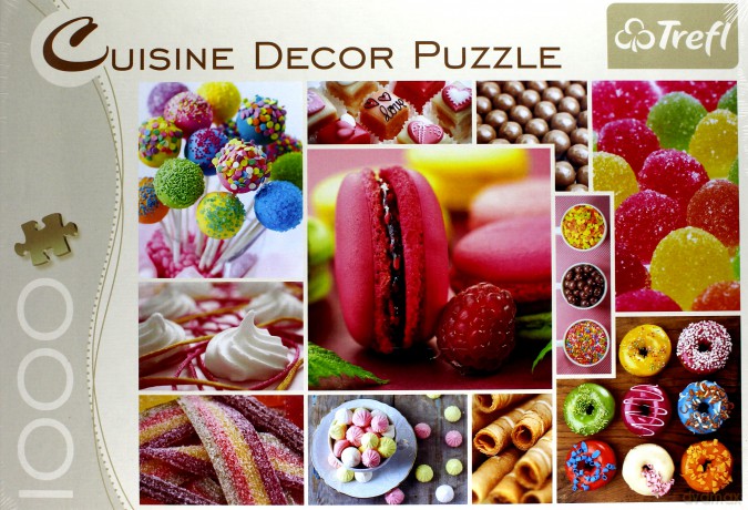 Trefl 1000 Cukierki Kolaż [PUZZLE]