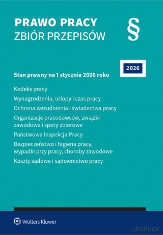 Prawo pracy. Zbiór przepisów. 2026 [KSIĄŻKA]