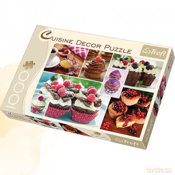 TREFL 1000 el. Decor Muffiny [PUZZLE]