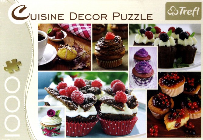 TREFL 1000 el. Decor Muffiny [PUZZLE]