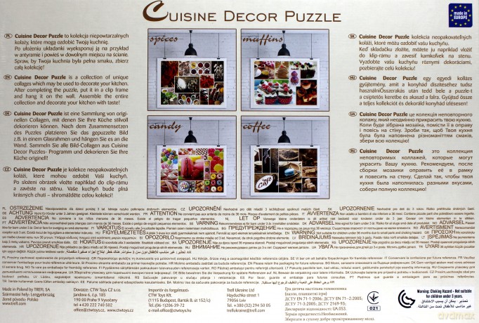 Trefl 1000 Decor Przyprawy [PUZZLE]