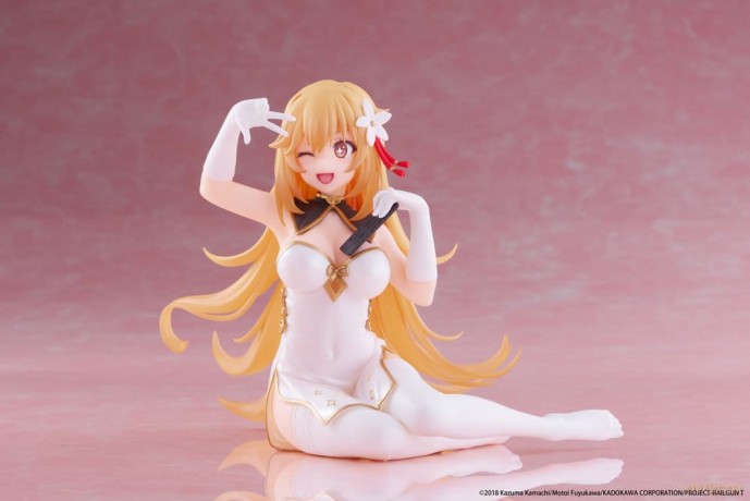 A Certain Scientific Railgun PVC Statue Desktop Cute Figure Misaki Shokuho Chinese Dress Ver. 13 cm