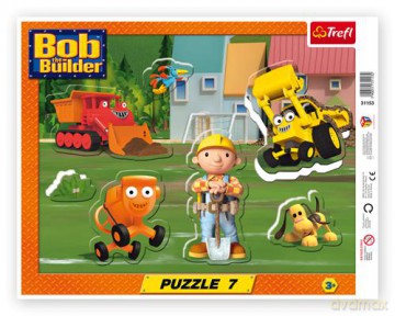 Trefl 5-10 Wyciskane Bob Z Przyjaciołmi [PUZZLE]