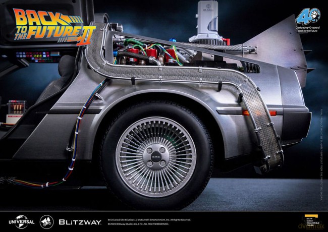 Back to the Future II Premium UMS vehicle 1/6 Time Machine 74 cm