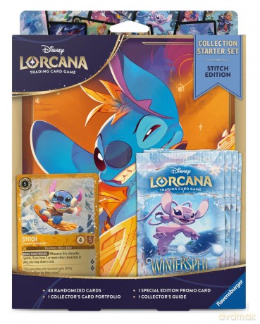 Disney Lorcana TCG Collection Starter Set Stitch Edition English Edition