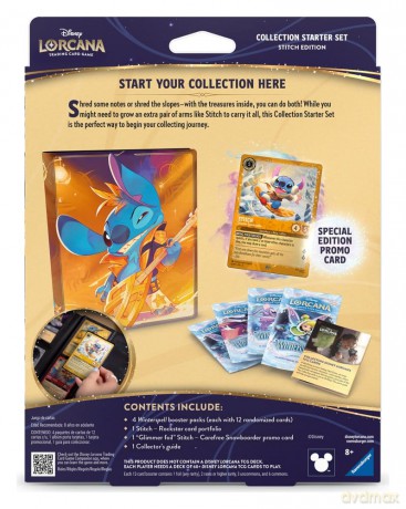 Disney Lorcana TCG Collection Starter Set Stitch Edition English Edition