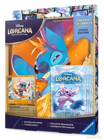 Disney Lorcana TCG Collection Starter Set Stitch Edition German Edition
