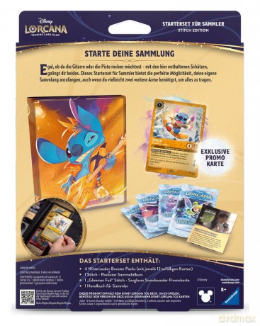 Disney Lorcana TCG Collection Starter Set Stitch Edition German Edition