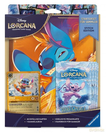 Disney Lorcana TCG Collection Starter Set Stitch Edition German Edition