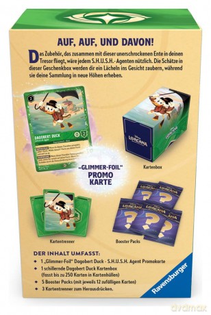 Disney Lorcana TCG Dagobert Duck Gift Box German Edition