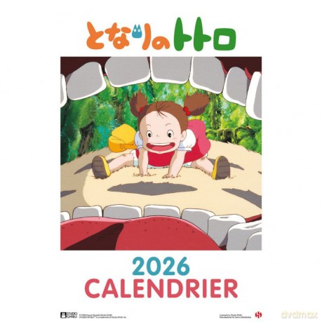My Neighbor Totoro Calendar 2026 French Version