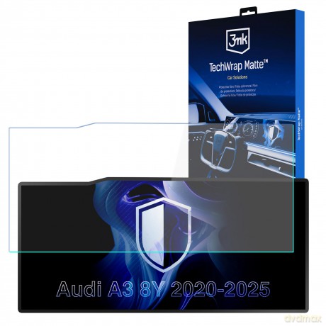 AUDI A3 8Y 2020-25 - 3mk TechWrap Matte Center Display