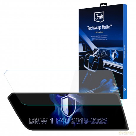BMW 1 F40 2019-23 - 3mk TechWrap Matte Center Display
