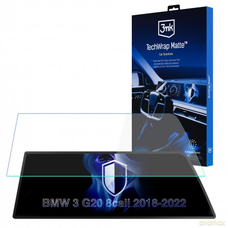 BMW 3 G20 2018-22 - 3mk TechWrap Matte Center Display