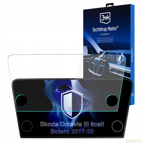 Skoda Octavia III Bolero 2017-20 - 3mk TechWrap Matte Center Display
