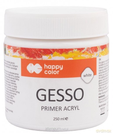 Gesso akrylowe białe 250ml