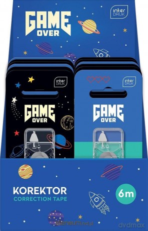 Korektor w taśmie Game Over (12szt)