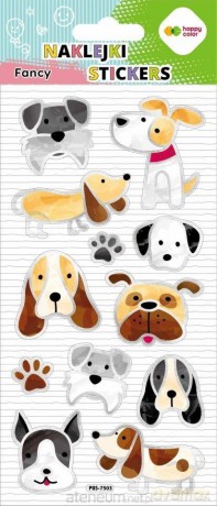 Naklejki 3D Fancy Doodle Dogs 90x210