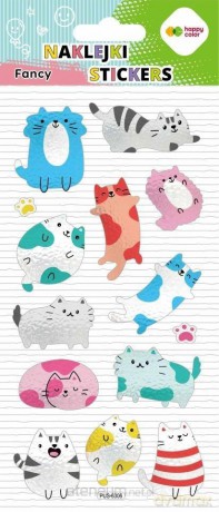 Naklejki 3D Fancy Lazy Cats 90x210