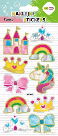 Naklejki 3D Fancy Pink Princess 90x210