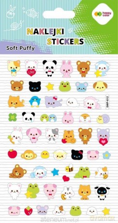 Naklejki 3D Soft Puffy Animals 110x205