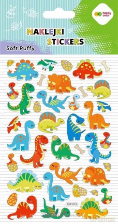 Naklejki 3D Soft Puffy Dino 110x205