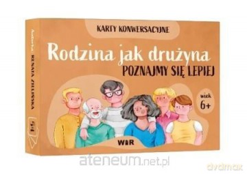 Rodzina jak drużyna. Poznajmy się lepiej. Karty - Renata Zielińska [KSIĄŻKA]