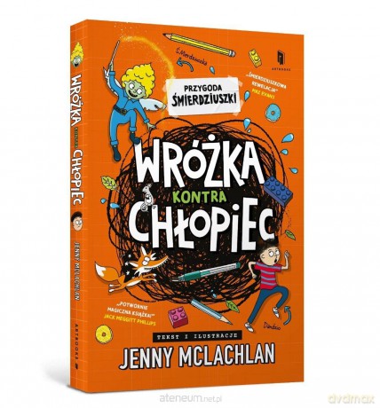 Wróżka kontra chłopiec - Jenny McLachlan [KSIĄŻKA]
