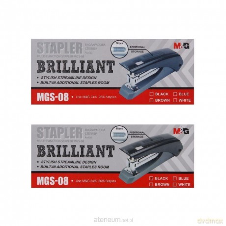 Zszywacz Brilliant 24/6, 26/6 25K mix