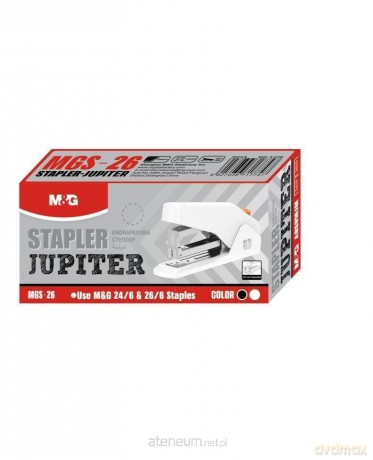 Zszywacz Power Saving Jupiter 24/6 25K czarny