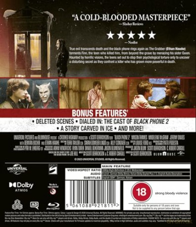 Black Phone 2 (Czarny telefon 2) [Blu-Ray]