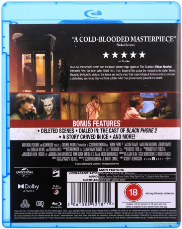 Black Phone 2 (Czarny telefon 2) [Blu-Ray]