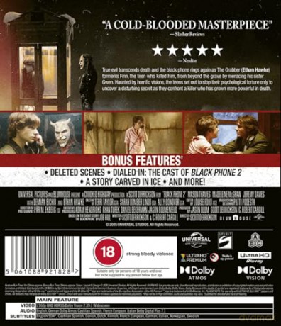 Black Phone 2 (Czarny telefon 2) [Blu-Ray 4K]+[Blu-Ray]