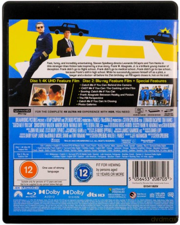 Złap mnie, jeśli potrafisz [Blu-Ray 4K]+[Blu-Ray]