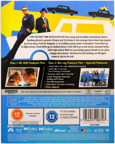 Złap mnie, jeśli potrafisz [Blu-Ray 4K]+[Blu-Ray]