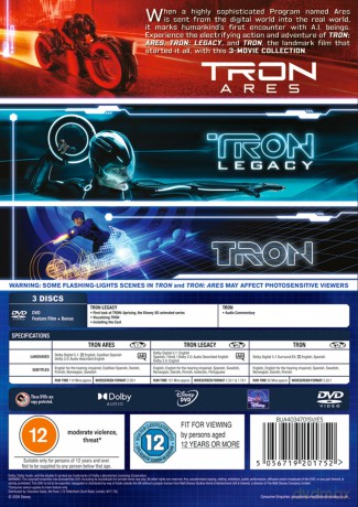 Disney's Tron 3 Movie Collection [3DVD]