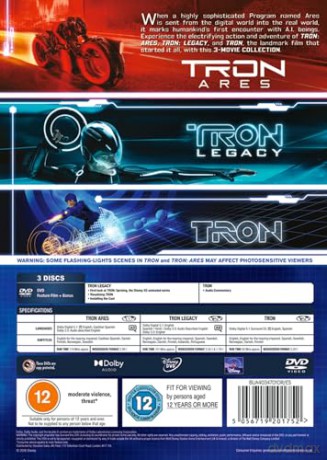 Disney's Tron 3 Movie Collection [3DVD]