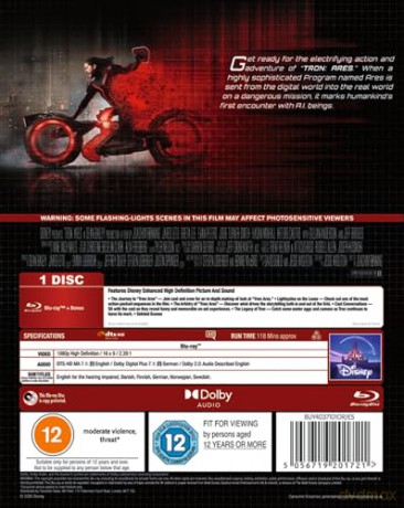 Disney's Tron Ares [Blu-Ray]