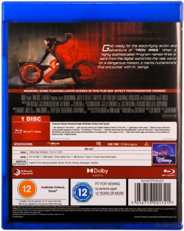 Disney's Tron Ares [Blu-Ray]